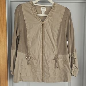 Zenergy Beige Utility Jacket